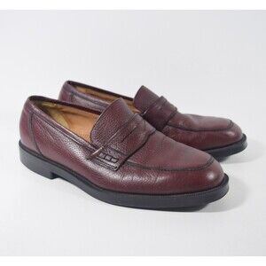 Florsheim Comfortech Brown Leather Penny Loafer Dress Shoes Sz 11D